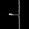 Гирлянда Нить 20м Белая 24В, 200 LED, Провод Прозрачный Силикон, IP65