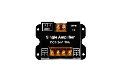 Усилитель, 30А,Черный, AMP-DIM-30A-BL