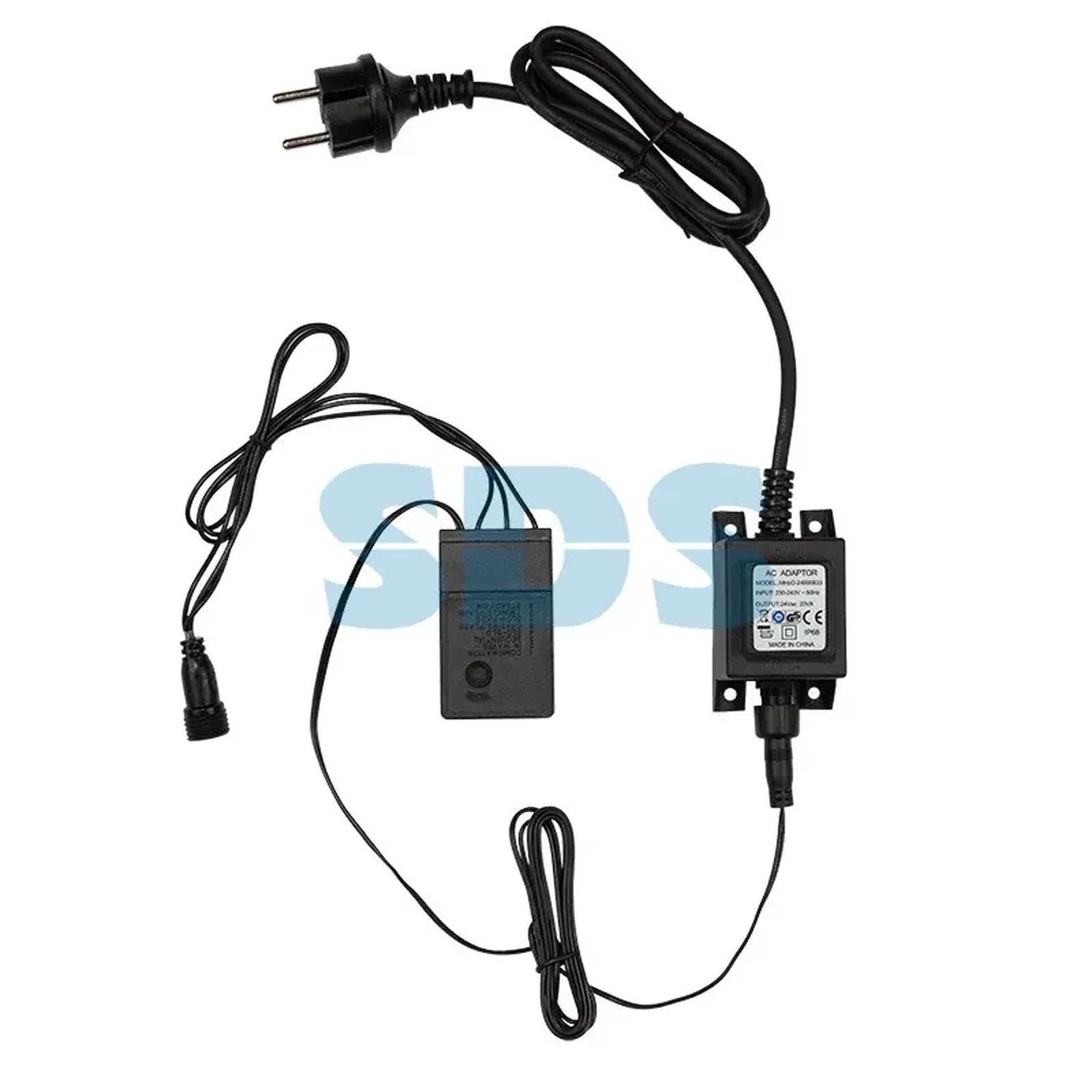 Гирлянда LED ClipLight 24V, 3 нити по 20 м, свечение с динамикой, цвет диодов Красный