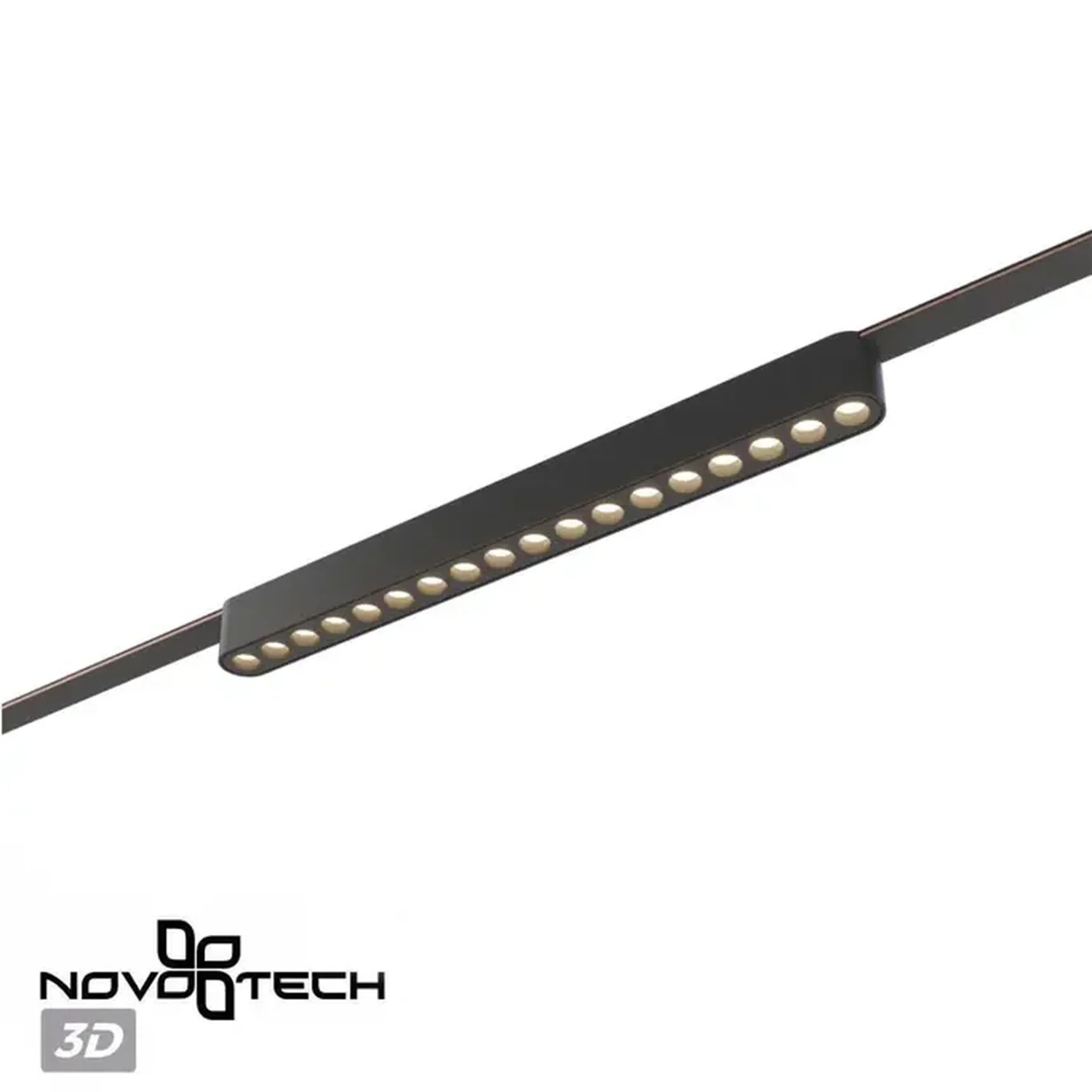 359460 SHINO NT24 000 черный Трековый смарт-светильник для низковольтного шинопровода с двумя режимами работы IP20 LED 18W 24V 3000-6000K EASY