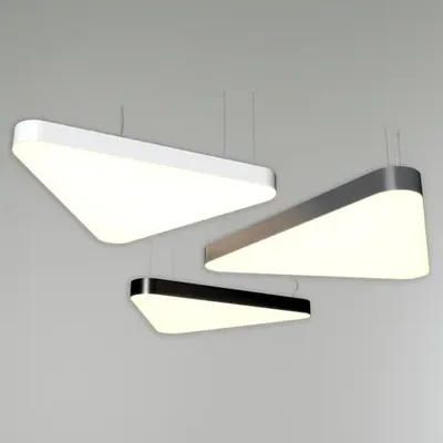 Треугольный сплошной светильник Round corner, RVE210191
