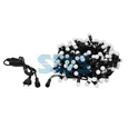 Гирлянда Мультишарики Ø17,5мм, 20 м, черный ПВХ, 200 диодов, цвет RGB