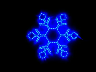 FLESI-LED-FL-SNOWFLAKE-60x58-240V-B