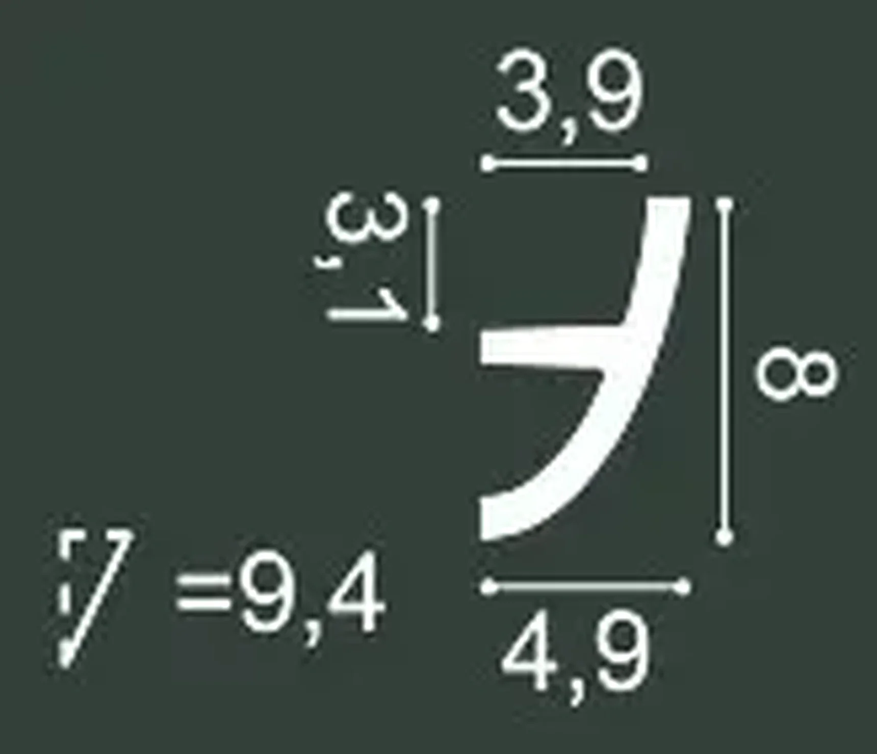 Гибкий профиль для верхней подсветки C373F ANTONIO