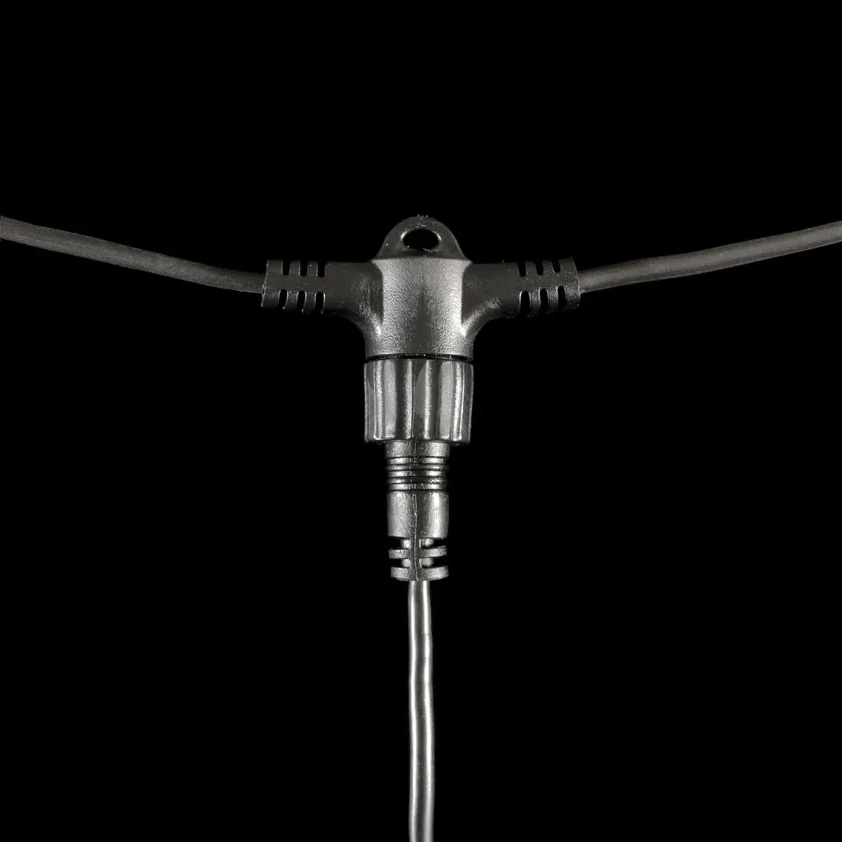 Гирлянда Тающие Сосульки 10шт по 80см, 24В, 720 Синих Светодиодов, Провод Черный ПВХ, IP55