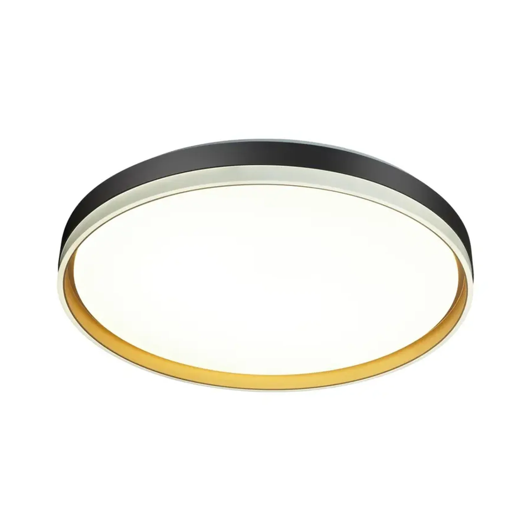 7619/EL PALE SN 106 Светильник пластик/черн./золот. LED 72Вт 3000-6300K D490 IP43 пульт ДУ SAVI