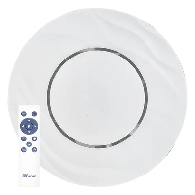 Светильник светодиодный управляемый с пультом 72W, Max. 5760Lm, 3000К-6000K, AL1836 Plateau