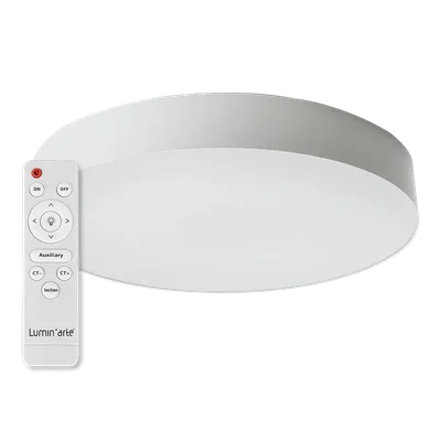 Светодиодный светильник LUMIN'ARTE CLL57 60W MACARON CCT 3000-6500K, с ПДУ белый матовый