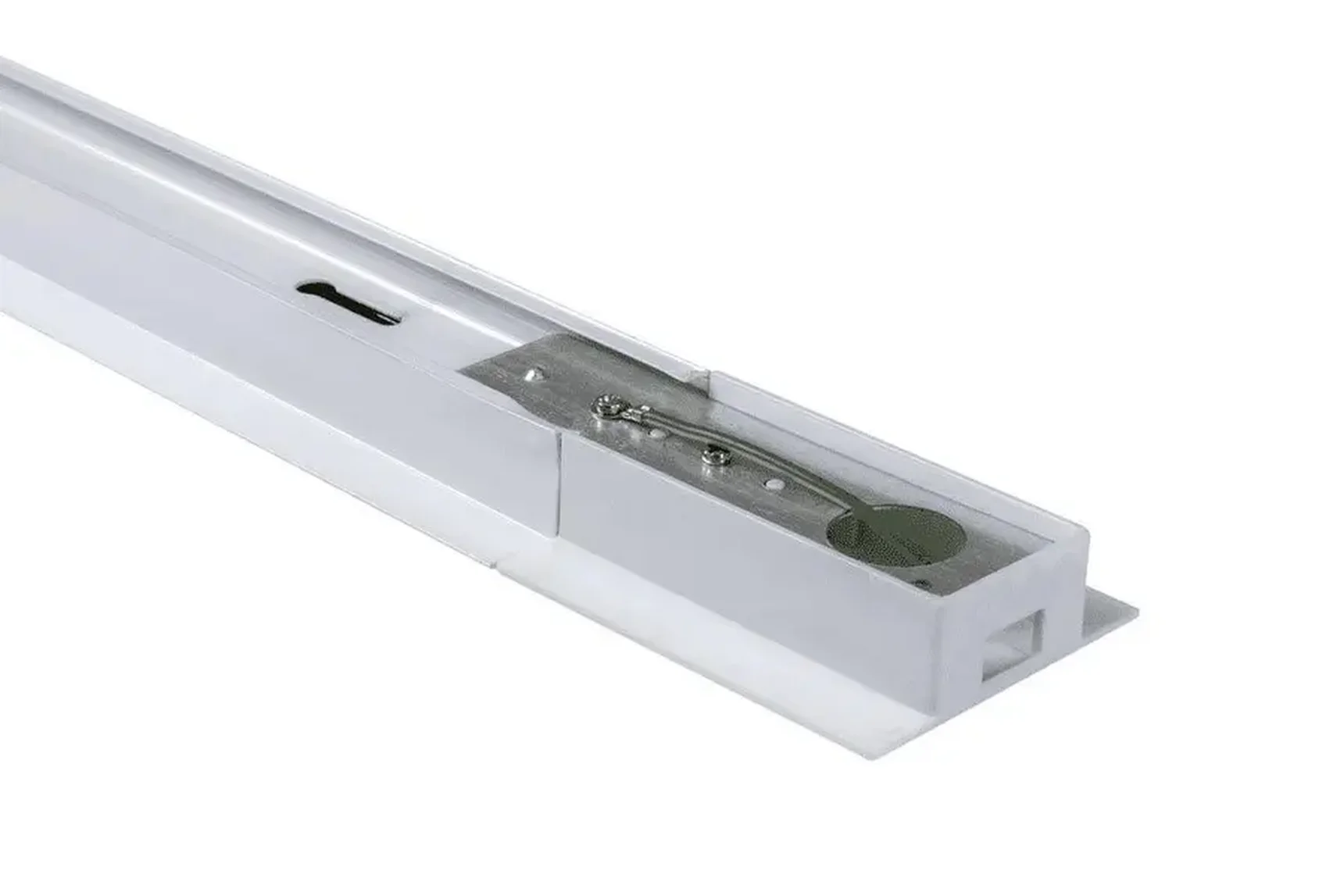 Шинопровод однофазный встраиваемый белый, TR-RC-WH-2