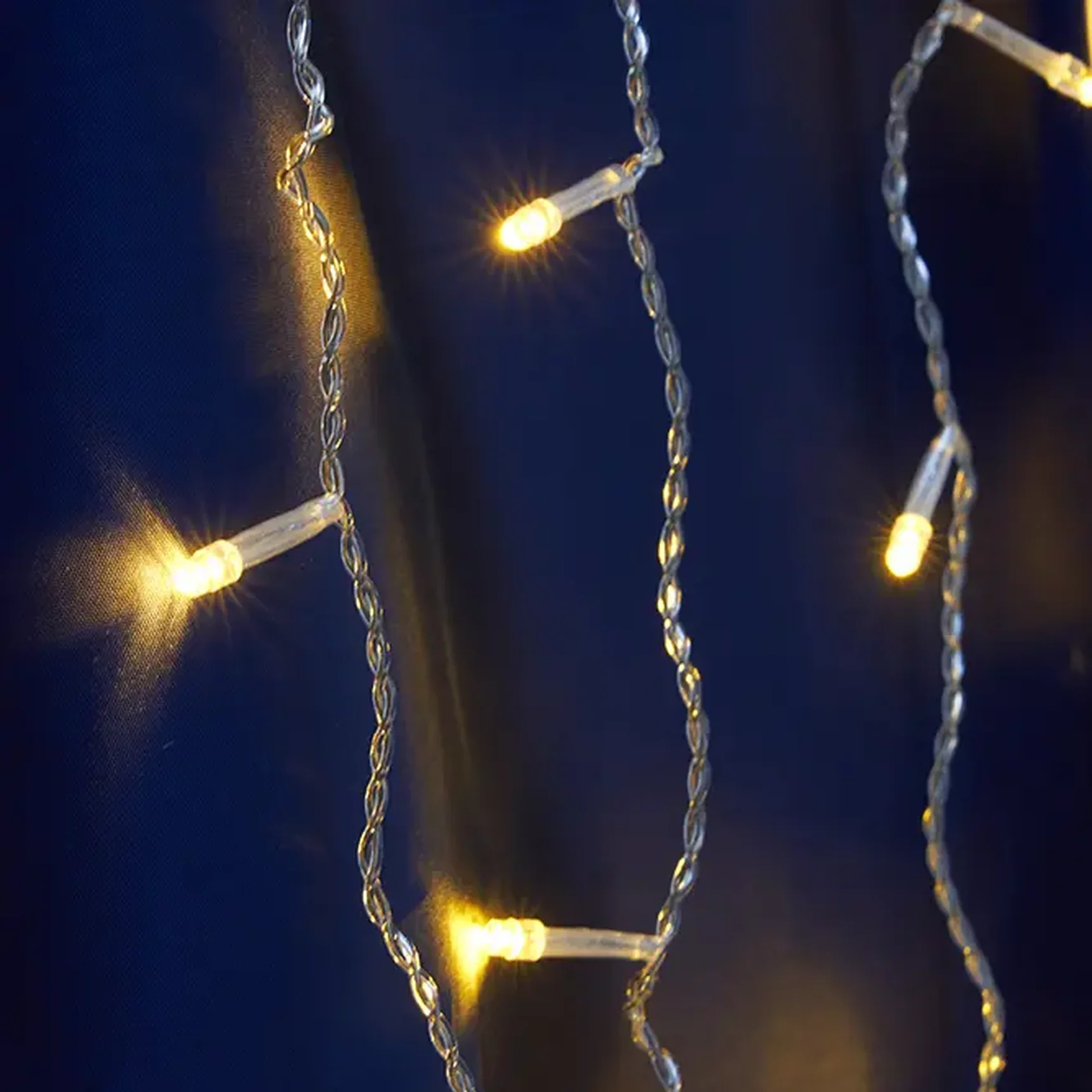 Гирлянда - занавес 230V 480 LED 3*3м, 2700K, IP44 , сетевой шнур 3м в комплекте, CL24