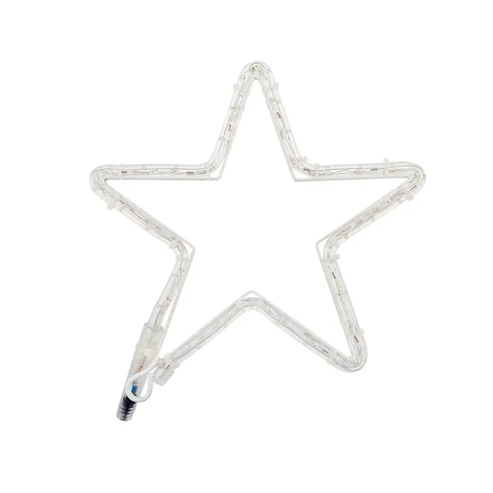 Фигура световая Звездочка LED цвет белый, размер 30x28 см NEON-NIGHT