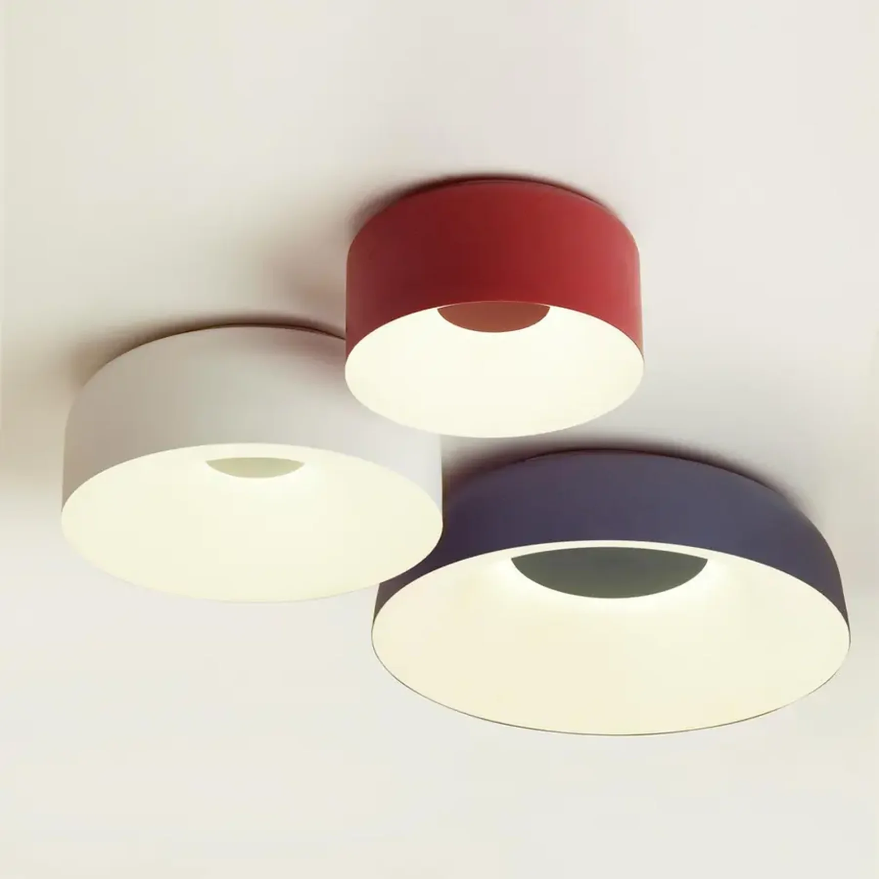 7689/26L AVRA LED SN 18 Светильник металл/акрил/белый/синий LED 26Вт 4000K D260 IP20 CONFY