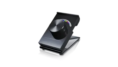 Радио пульт DESK-RGB с валкодером на 1 зону для RGB ленты