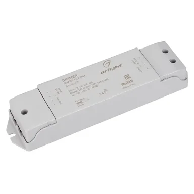 Диммер SMART-D32-DIM (12-36V, 12A, 0/1-10V) (Arlight, IP20 Пластик, 5 лет)