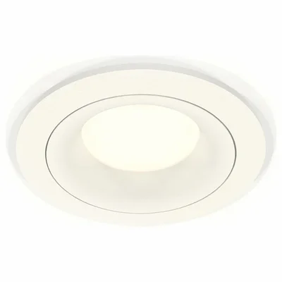 Комплект встраиваемого светильника XC7621001 SWH белый песок MR16 GU5.3 (C7621, N7010) (C7621 - 1шт, N7010 - 1шт)