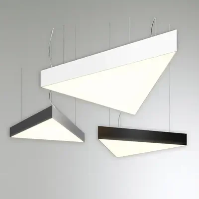 Треугольный сплошной светильник Triangular corner, RVE210173