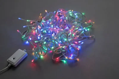 LED-BW-200-10M-240V-M, мульти на прозрачном пров