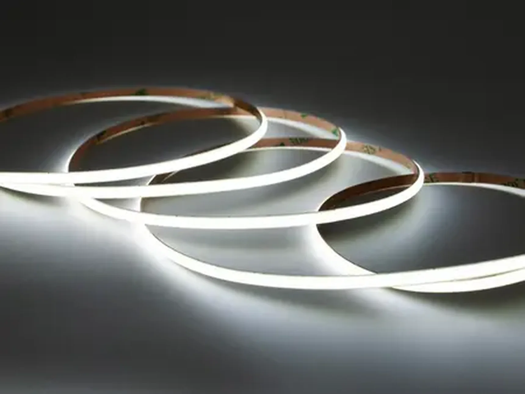 Светодиодная лента узкая LEDS POWER COB 480/м (8Вт/м) 24В холодная 4мм 008110