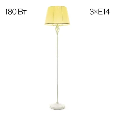 Citilux Вена CL402923 Торшер патина с кремовым абажуром