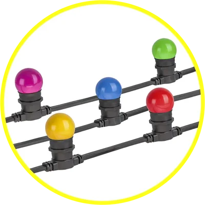 Гирлянда Navigator 61 554 NGF-01-100-40-E27-BL (белтлайт 250 100м Е27)