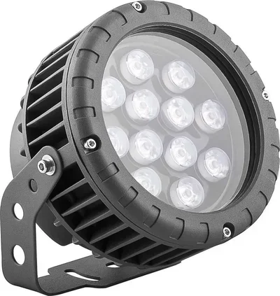 Светодиодный прожектор, D150xH200, IP65 12W 85-265V, 2700K, LL-883