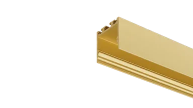 Подвесной/накладной алюминиевый профиль золотой LS.3535-G-R, 019901