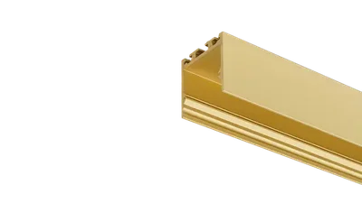Подвесной/накладной алюминиевый профиль золотой LS.3535-G-R, 019901