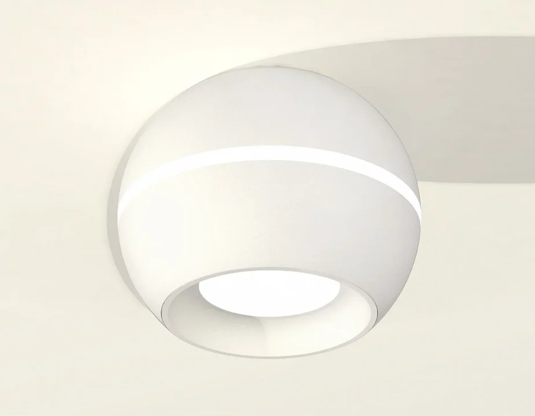 Комплект накладного светильника XS1101001 SWH белый песок MR16 GU5.3 LED 3W 4200K (C1101, N7020) (C1101 - 1шт, N7020 - 1шт)