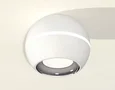 Комплект накладного светильника XS1101002 SWH/PSL белый песок/серебро полированное MR16 GU5.3 LED 3W 4200K (C1101, N7022) (C1101 - 1шт,