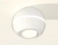 Комплект накладного поворотного светильника XS1101020 SWH белый песок MR16 GU5.3 LED 3W 4200K (C1101, N7001) (C1101 - 1шт, N7001 - 1шт)