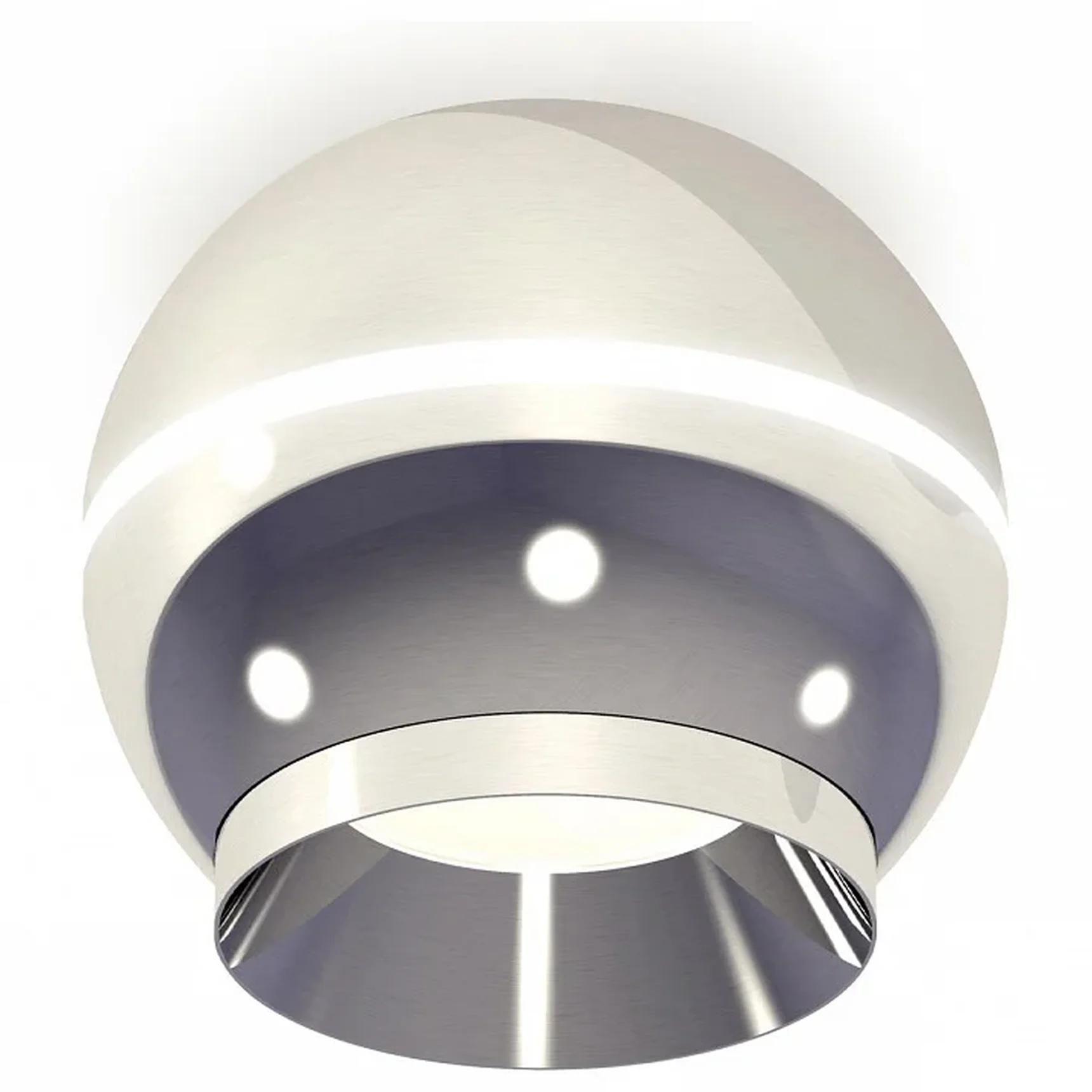 Комплект накладного светильника XS1104002 PSL серебро полированное MR16 GU5.3 LED 3W 4200K (C1104, N7032) (C1104 - 1шт, N7032 - 1шт)