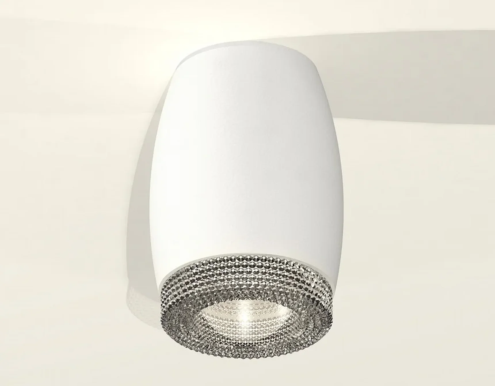 Комплект накладного светильника XS1122010 SWH/CL белый песок/прозрачный MR16 GU5.3 (C1122, N7191) (C1122 - 1шт, N7191 - 1шт)
