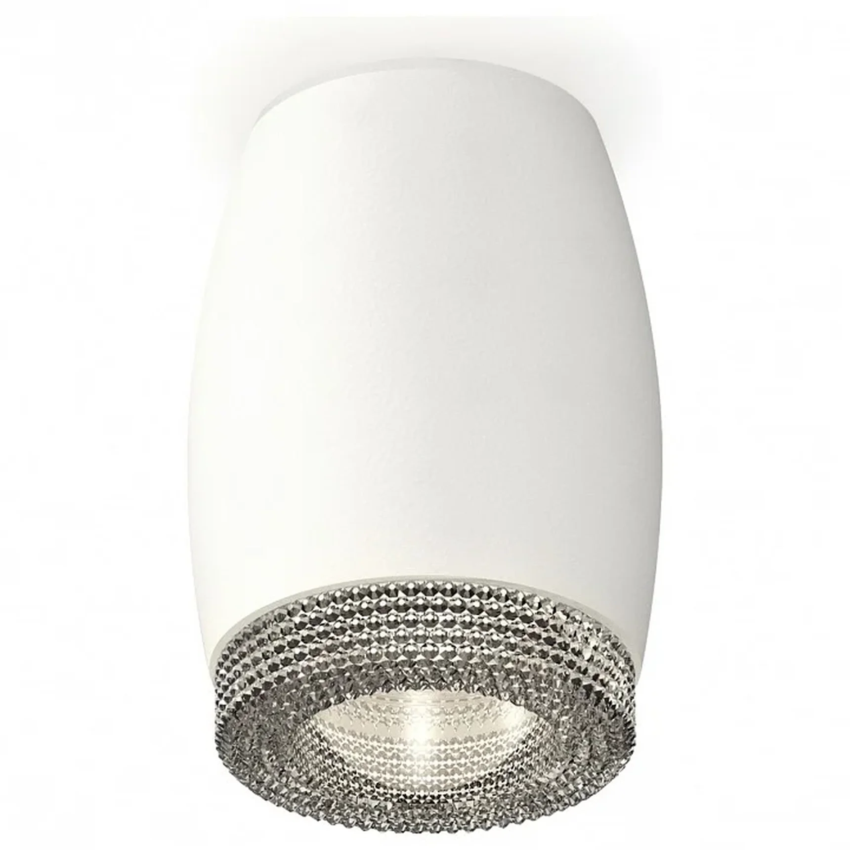Комплект накладного светильника XS1122010 SWH/CL белый песок/прозрачный MR16 GU5.3 (C1122, N7191) (C1122 - 1шт, N7191 - 1шт)
