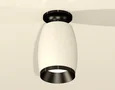 Комплект накладного светильника XS1122041 SWH/PBK белый песок/черный полированный MR16 GU5.3 (N6902, C1122, N7031) (N6902 - 1шт, C1122