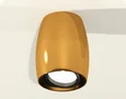 Комплект накладного поворотного светильника XS1125002 PYG/PBK золото желтое полированное/черный полированный MR16 GU5.3 (C1125, N7002)