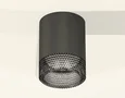 Комплект накладного светильника XS6303003 DCH/BK черный хром/тонированный MR16 GU5.3 (C6303, N6151) (C6303 - 1шт, N6151 - 1шт)