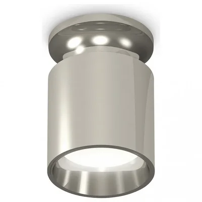 Комплект накладного светильника XS6305041 PSL серебро полированное MR16 GU5.3 (N6903, C6305, N6112) (N6903 - 1шт, C6305 - 1шт, N6112 -