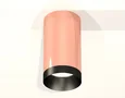 Комплект накладного светильника XS6326004 PPG/PBK золото розовое полированное/черный полированный MR16 GU5.3 (C6326, N6131) (C6326 - 1ш