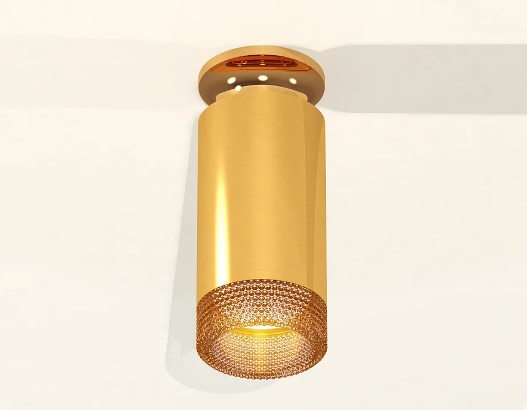 Комплект накладного светильника XS6327081 PYG/CF золото желтое полированное/кофе MR16 GU5.3 (N6905, C6327, N6154) (N6905 - 1шт, C6327 -