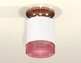 Комплект накладного светильника XS7401143 SWH/PPG/PI белый песок/золото розовое полированное/розовый MR16 GU5.3 (N7930, C7401, N7193) (