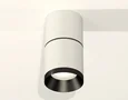 Комплект накладного светильника XS7401181 SWH/PBK белый песок/черный полированный MR16 GU5.3 (C7401, A2071, C7401, N7031) (C7401 - 2шт,