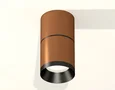 Комплект накладного светильника XS7404041 SCF/PBK кофе песок/черный полированное MR16 GU5.3 (C7404, A2071, C7404, N7031) (C7404 - 2шт,
