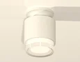 Комплект накладного светильника с акрилом XS7510045 SWH/FR/CL белый песок/белый матовый/прозрачный MR16 GU5.3 (N7925, C7510, N7160) (N7