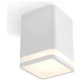 Комплект накладного светильника с акрилом XS7812020 SWH/FR белый песок/белый матовый MR16 GU5.3 (C7812, N7750) (C7812 - 1шт, N7750 - 1ш