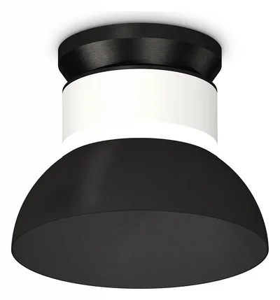Комплект накладного светильника XS8101051 SWH/SBK/PBK белый песок/черный песок/черный полированный GX53 (N8902, C8101, N8141)