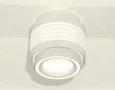 Комплект накладного светильника с акрилом XS8431002 SWH/FR белый песок/белый матовый GX53 (C8431, N8433) (C8431 - 1шт, N8433 - 1шт)