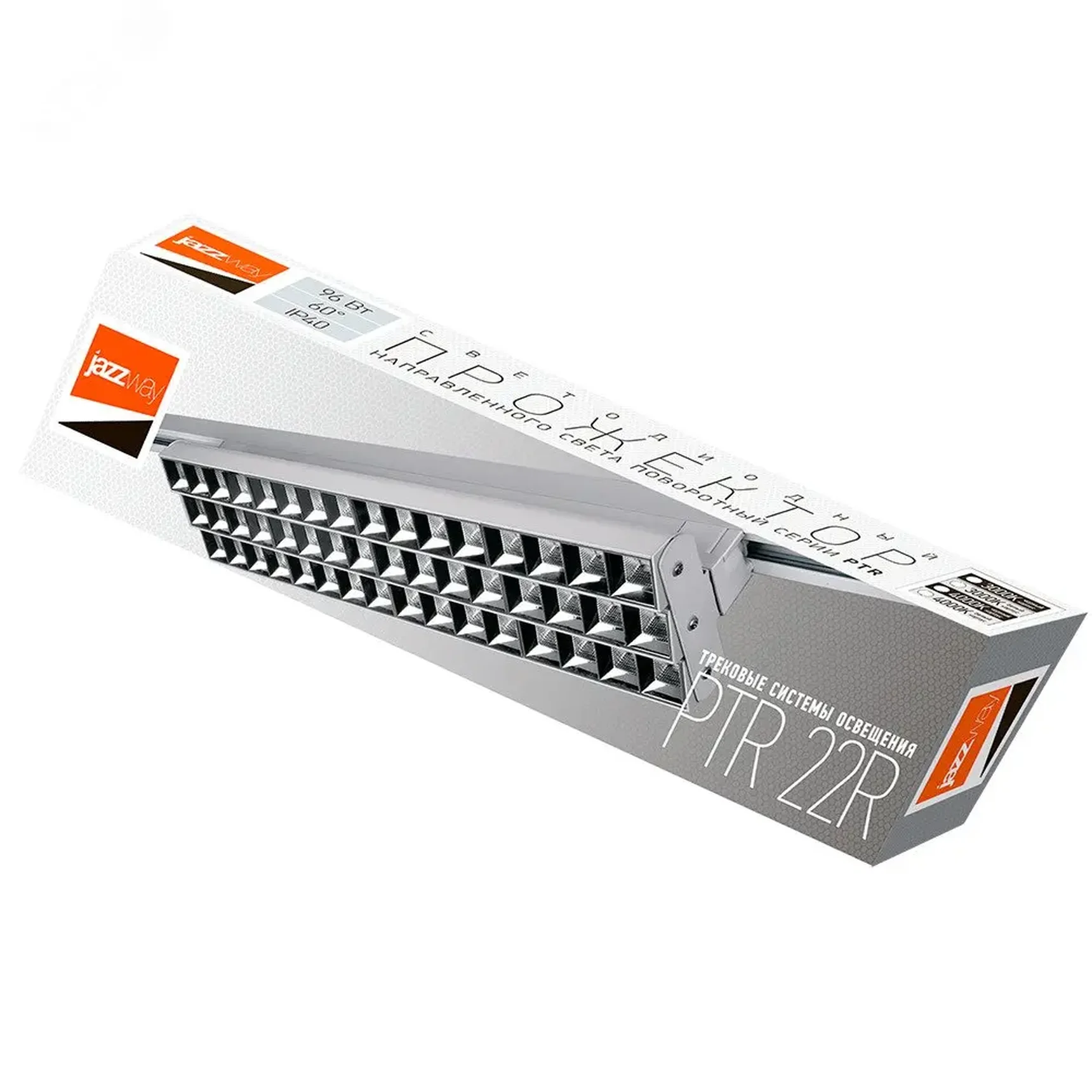 Трековый светильник светодиодный PTR 2296R 3S 96w 4000 K WH, 5039414