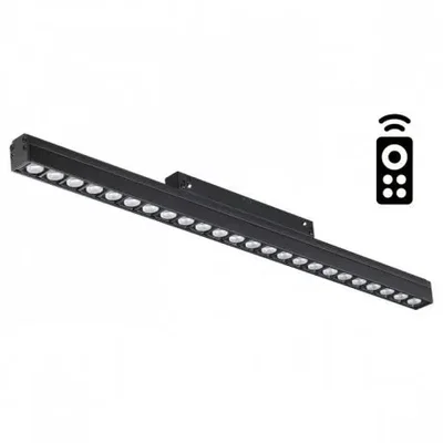 Трековый светильник для низковольного шинопровода с пультом управления Novotech FLUM 358624