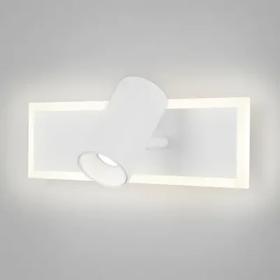 Светодиодный спот Eurosvet Binar 20127/1 Led белый