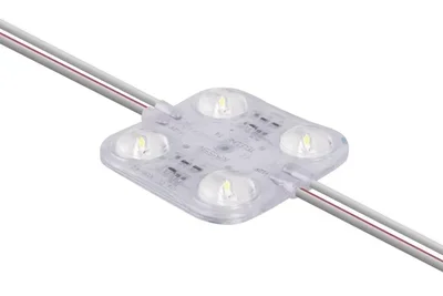 Герметичный светодиодный модуль 3030, 4 Ватт, 12 Вольт, IP67, KM-T4-W